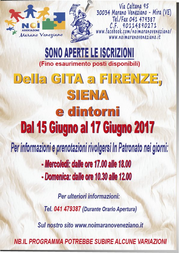 Gita a Firenze 2017