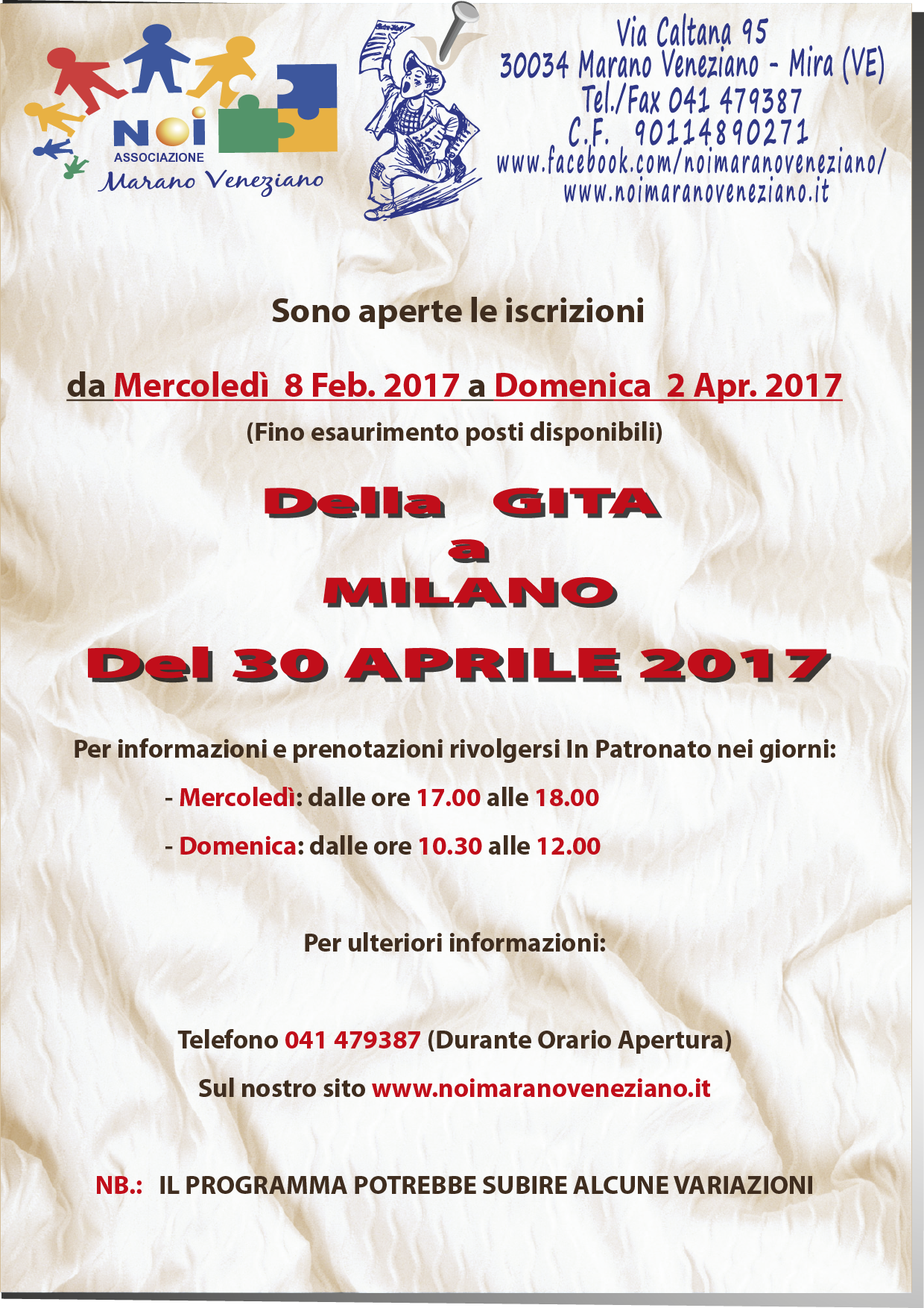 Gita a Milano 2017